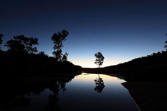 Finke River Nightfall